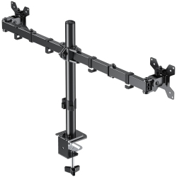 NIERBO Dual Monitor Desk Mount, Max 32 Inch Up to 19.8Lbs, Fully Adjustable Dual Monitor Arm for 2 Lcd Screens, Dual Monitor Stand \w C-Clamp And