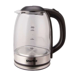 STARFRIT - Electric Glass Kettle, 1.7 Liter Capacity, 1500 Watts