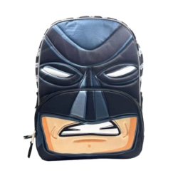 FAST FORWARD 16” 3D Batman Backpack With Reflective Inserts for Night Visibility Front And Back