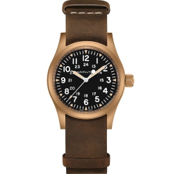 HAMILTON Khaki Field Mechanical Bronze Men's Watch H69459530 In Multicolor