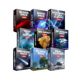 AEJUICE Film Vfx Bundle Software to Create Stunning Visual Effects - Digital Download