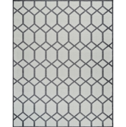 RUG BRANCH Alfombra Geometric Abstract Indoor Outdoor Area Rug Beige In Grey