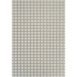 RUG BRANCH Maise Modern Checkered Indoor Outdoor Area Rug Cream In Beige