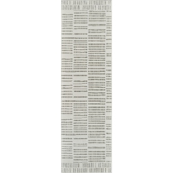 RUG BRANCH Maise Modern Abstract Indoor Outdoor Area Rug, Cream - In Beige