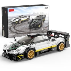 VOLTZ TOYS Building Bricks, Officially Licensed 1:28 Scale Pagani Zonda R Model Building Kit – 387 Piece Pagani Zonda R Vehicle Collectible Gift