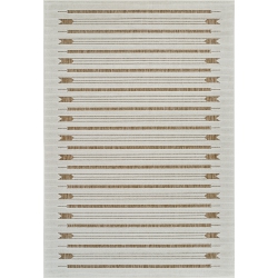 RUG BRANCH Maise Modern Abstract Indoor Outdoor Area Rug, Beige In Brown