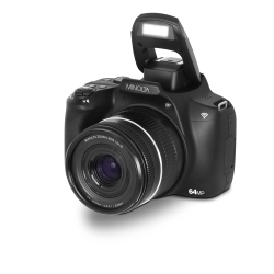 MINOLTA 64 Mega Pixels Auto Focus Digital Camera With 10X Optical Zoom, 4K Ultra HD Video And Macro Shooting In Black