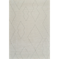 RUG BRANCH Casa Modern Abstract Indoor Area Rug Cream In Beige