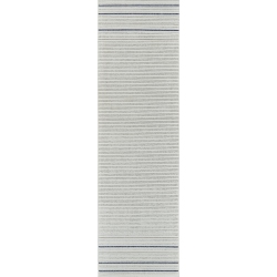 RUG BRANCH Maise Modern Abstract Indoor Outdoor Area Rug, Cream In Blue