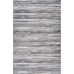 RUG BRANCH Atlas Modern Lines Indoor Area Rug Grey In Blue