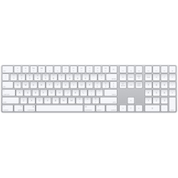 APPLE Refurbished (Fair) Magic Keyboard With Numeric Keypad A1843 In White
