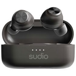 Sudio T3 In-Ear True Wireless Earbuds - Black
