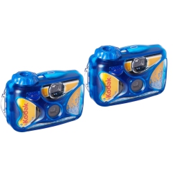 FUJIFILM Kodak Sport Underwater Single-Use Disposable Camera With 800 Speed 27-Exposure Film (2 Pack)