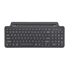 AXGEAR Bluetooth 2.4G Cordless Keyboard Phone Tablet Slot Stand Wireless 3 Devices