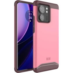 TUDIA Merge Motorola Edge 2023 Case Dual Layer - Smokey In Pink