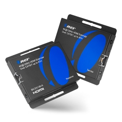 OREI 4K120Hz HDMI Extender Over Cat 6/7 Up to 130 Feet With Edid & Bi-Directional Ir (Bk-Ex130-K)