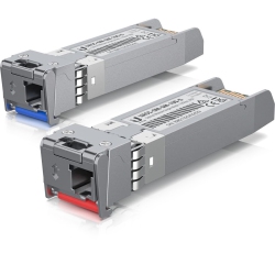 UBIQUITI Networks 10G Sfp+ Bidirectional Single-Mode Optical Module - 2-Pack - (Uacc-Om-Sm-10G-S-2)