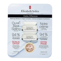 ELIZABETH ARDEN Visible Difference Refining Moisture Cream, 2 X 75 Ml