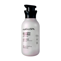 NATIVA SPA By O Boticario Jasmin Sambac Anti-Stress Body Lotion, Fragranced Moisturizer Enriched \w Purified Quinoa Drops to Boost Hydration, 13.5