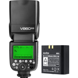GODOX Refurbished (Good) - V860Ii-N Ttl Flash 1/8000S High-Speed Sync Gn60 Camera Flash for Nikon Cameras