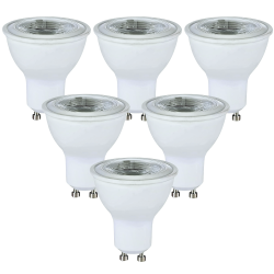 STRAK Dimmable Gu10 Led Bulbs 7W (50W Halogen Bulb Equivalent), 4000K Natural 500Lm Non-Glare Spotlight Bulb, Track Lighting for Kitchen, Range