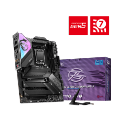 MSI Mpg Z790 Carbon Wifi Ii, Intel Z790 Atx Lga 1700, Supports 12Th/13Th/14Th Gen Intel Processors, 4 Dimm Ddr5, PCie 5.0, M.2 X 5, USB 3.2 Ports