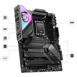 MSI MPG Z790 CARBON WIFI II ATX Socket 1700 DDR5 Motherboard for