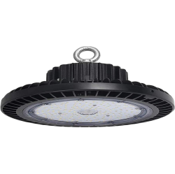 STRAK 120-347V Led Ufo High Bay Light, 240W 33600Lm 5000K Daylight, Led Round Highbay Light, 0-10V Dimmable Commercial Led Shop Light, Ip65