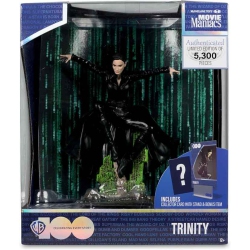 MCFARLANE Movie Maniacs The Matrix 6 Inch Static Figure Posed - Trinity