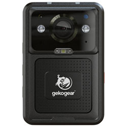 GekoGear Aegis 400 4K Ultra HD Body Camera with 2" LCD Screen & GPS / Wi-Fi