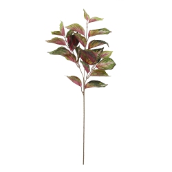 SELECT ARTIFICIALS 30" Purple And Ornamental Artificial Coleus Leaf Spray In Green