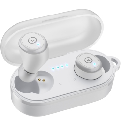 TOZO T10 Mini Earbuds Support App Customize 16 Eq In-Ear Noise Cancelling True Wireless-White