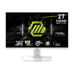 MSI Mag 274Urfw, 27" Uhd 3840 X 2160 Rapid Ips 160Hz Adaptive Sync 2X HDMI 2.1 1X Displayport 1.4 Gaming Monitor USB Type-C (Dp Alternative) Height