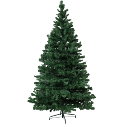 SUNNYDAZE DECOR Sunnydaze Canadian Pine Indoor Artificial Christmas Tree - 7 Ft