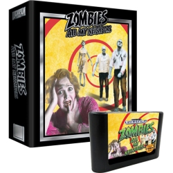 LIMITED RUN GAMES Zombies Ate My Neighbors Collectors Edition Cart (Sega Genesis) In Black