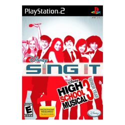 DISNEY Sing It - High School Musical 3 Senior Year for Playstation 2 Ps2 - (Microphone Sold Separately)