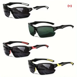 GENER Polarized Sports Glasses for Men & Women | Windproof, Perfect for Baseball, Running, Fishing, Golf & Driving In Multicolor