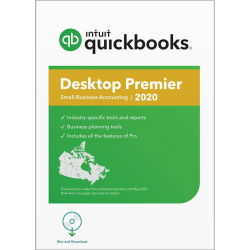 INTUIT Quickbooks Desktop Premier 2020 Release 17(R17) | 1 Windows PC | Digital Download