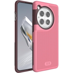 TUDIA Mergegrip Oneplus 12 Case Military Grade - Smokey In Pink