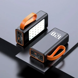 GENER 120W Super Fast Charging 200000Mah Power Bank for Iphone 15 Pro Max & Laptop With Led Light