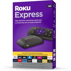 ROKU Express HD Streaming Device (2023) With High-Speed HDMI Cable And Simple Remote