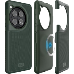 TUDIA Mergegrip Oneplus 12 Case Magsafe Compatible - Pine In Green