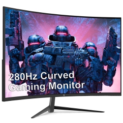 Z-EDGE Ug27P 27" 1080P Full HD 240Hz 1Ms Curved Gaming Monitor - In Black