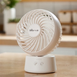 BEAR Electric Fan Dfs-C09C5, Desktop Electric Fan, Portable Electric Fan, Rechargeable Dormitory Office Small Fan
