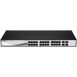 D-LINK Dgs-1210-28P 28 Port Poe Gigabit Smart Switch Including 4 Combo Sfp Ports (Dgs-1210-28P)