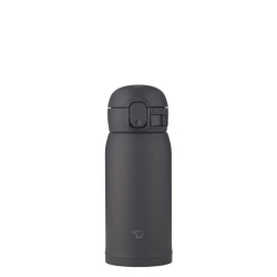 ZOJIRUSHI Stainless Mug Sm-Ws36, Soft In Black