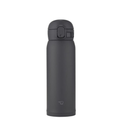 ZOJIRUSHI Stainless Mug Sm-Ws48, Soft In Black