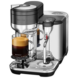 Nespresso Vertuo Creatista Pod Espresso Machine by Breville - Brushed Stainless Steel
