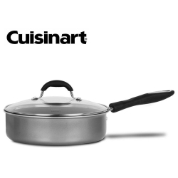 CUISINART 5533-24Svec 3Qt Non-Stick Saute Pan With Cover (Silver)