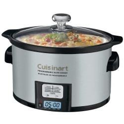CUISINART 3.3 L (3.5 Qt.) Programmable Slow Cooker